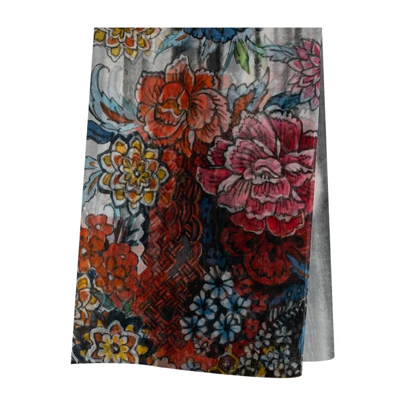 Ткань из органзы с принтом из натурального шелка, 8 мм, ткань из органзы, 100% шелк тутового шелкопряда, ткань с цифровым принтом, ширина 140 см для платья