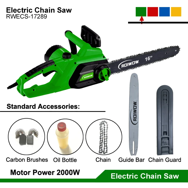 Sale Cheap 2200W Electric Hand Chainsaw 14/16 Inch Portable Power Chain Saws Corded Wood Cutting Electrical Chainsaws Portable