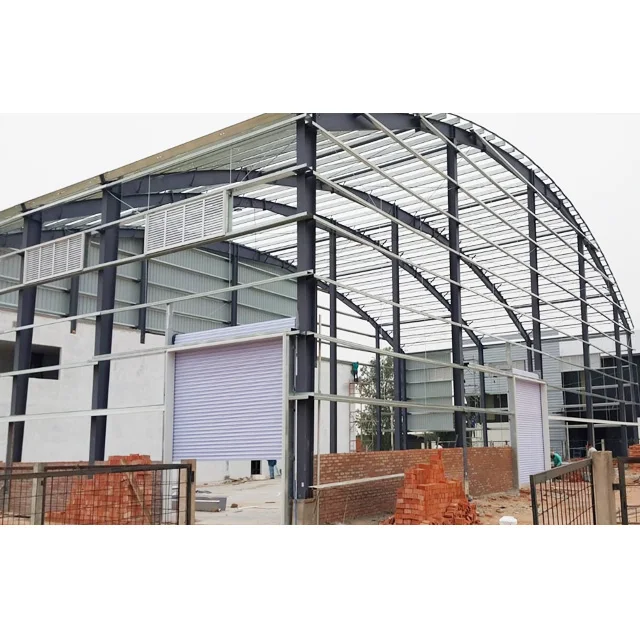 Prefabricated Warehouse Building Steel Structures Workshops Aircraft Hangar Garage for Efficient and Eco-Friendly Agriculture