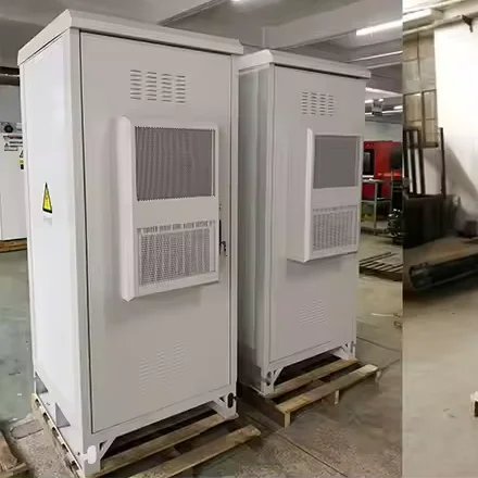Custom CNC Machining Outdoor Communication Cabinet with Outdoor Server Cabinet Air Conditioner Network Cabinet