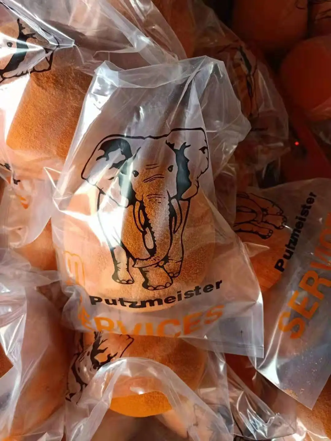 natural rubber material 8inch pipe cleaning sponge ball CIFA spare parts