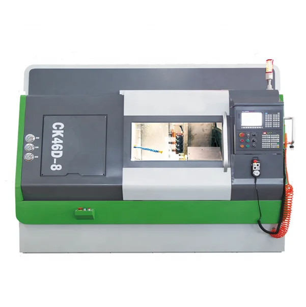 
CK46D-8 China CNC Slant bed Living Tool Lathe Machine price 