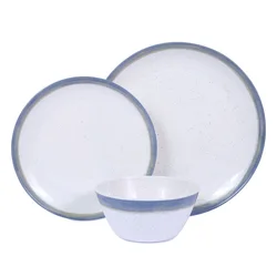 Platos de cocina restaurant custom set dining dish home dinning cheap charger circle melamine