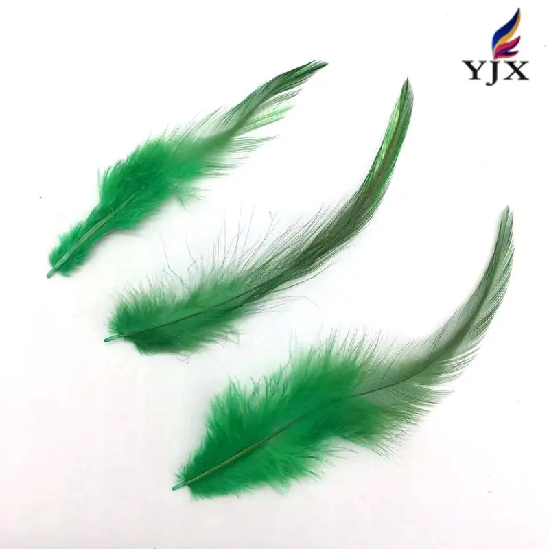 Wholesale Saddle Hackle Black Rooster Feather for Crafts Natural Pheasant Neck Feathers DIY Pendant Earrings Dream Catcher