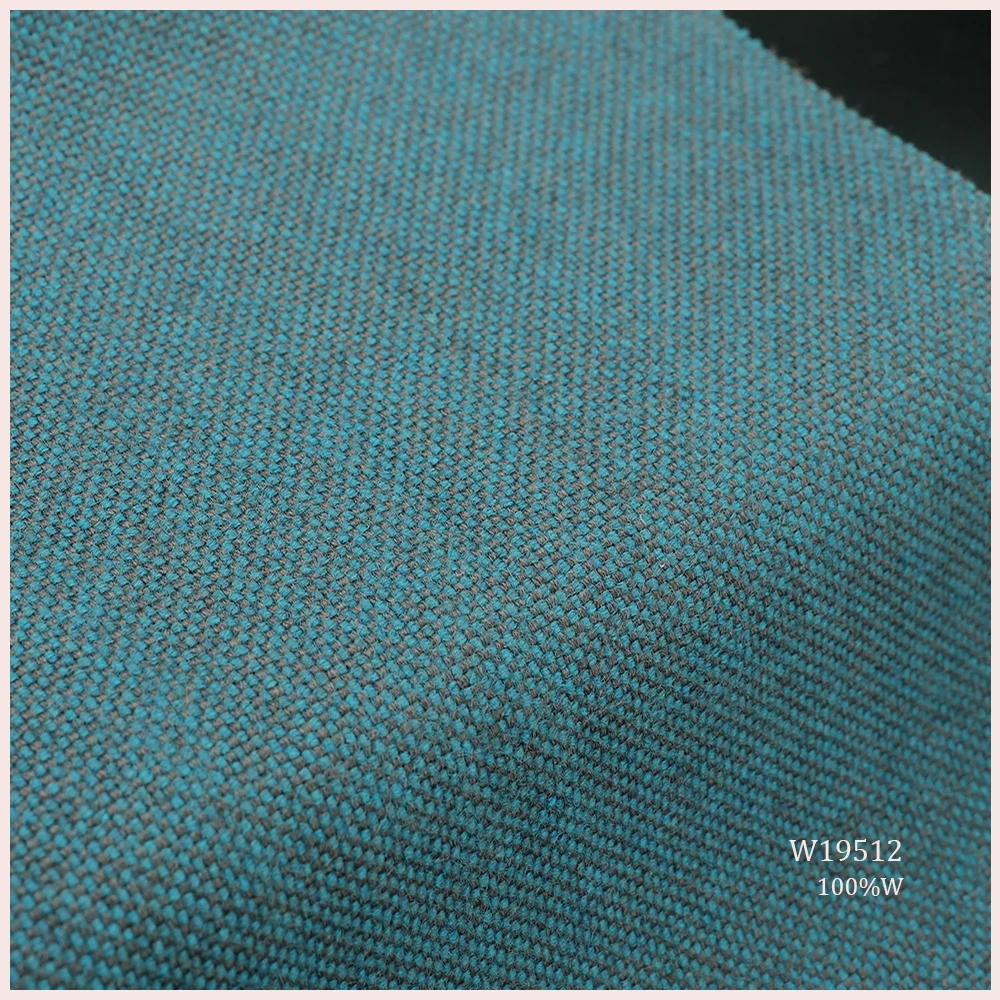 Gorgeous Woolen Woven 100% Wool Upholstery Fabric For Sofa Panel Pillow