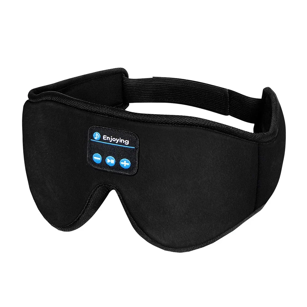 Wholesale 5.0 Wireless 3D Blackout Sleep Eye Mask With Adjustable Washable Thin Stereo Speakers Sleeping headphones