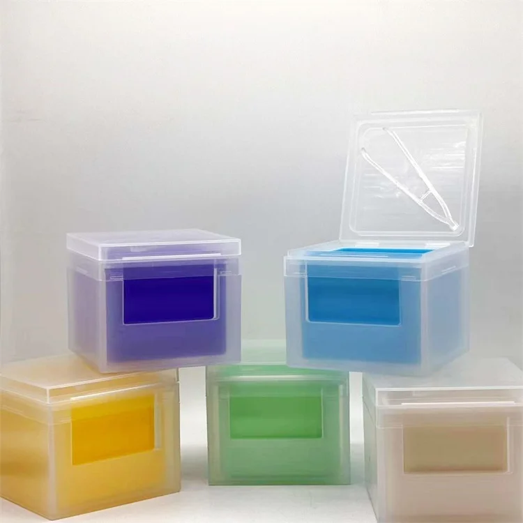 New design 300g facial mask square plastic jar Flip top cap square jar 250ml plastic face cream jars
