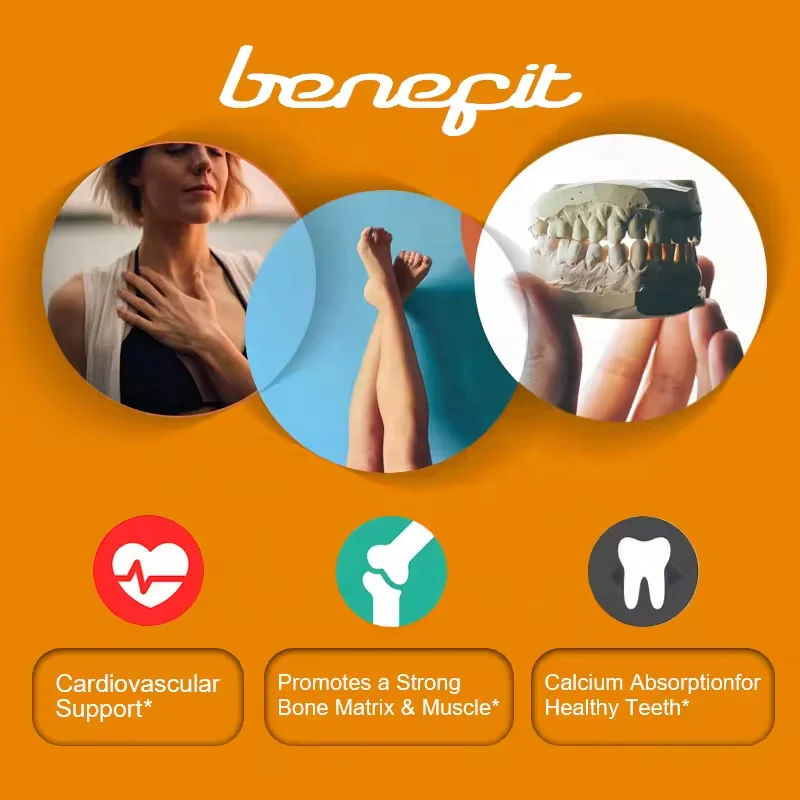 Top quality best price super Vitamin D3 k2 Softgel Capsules For Support Immune Bone