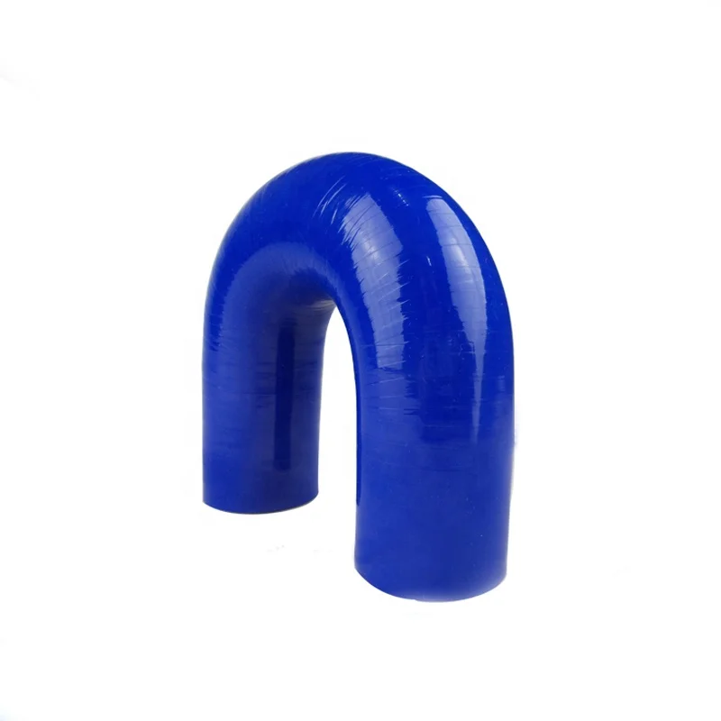 4 ply polyester reinforced auto flexible hose rubber silicone air hose
