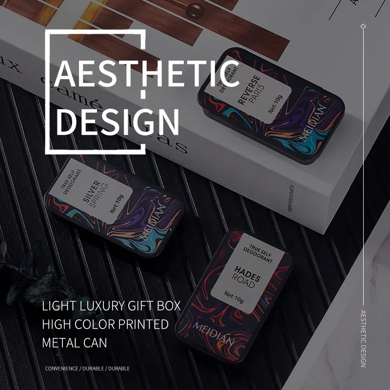 Wholesale Meidian Private Label Solid Perfume Balm Box Set Romantic Long Lasting Body Fragrance Men Women Portable Solid Perfume