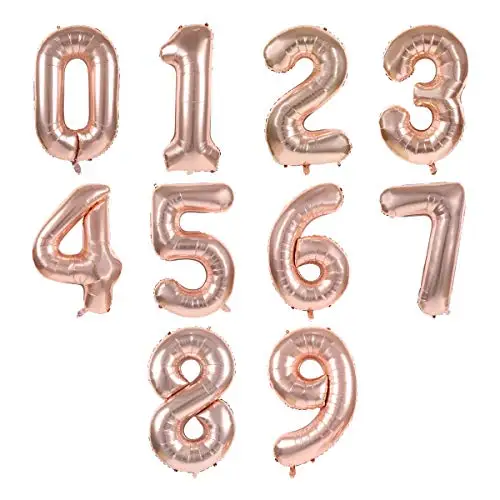 Горячая Распродажа 40 дюймов номера алюминиевой фольги воздушный шар счастливый день рождения Годовщина свадьбы декоративно формленная надувная воздушный шар с гелием