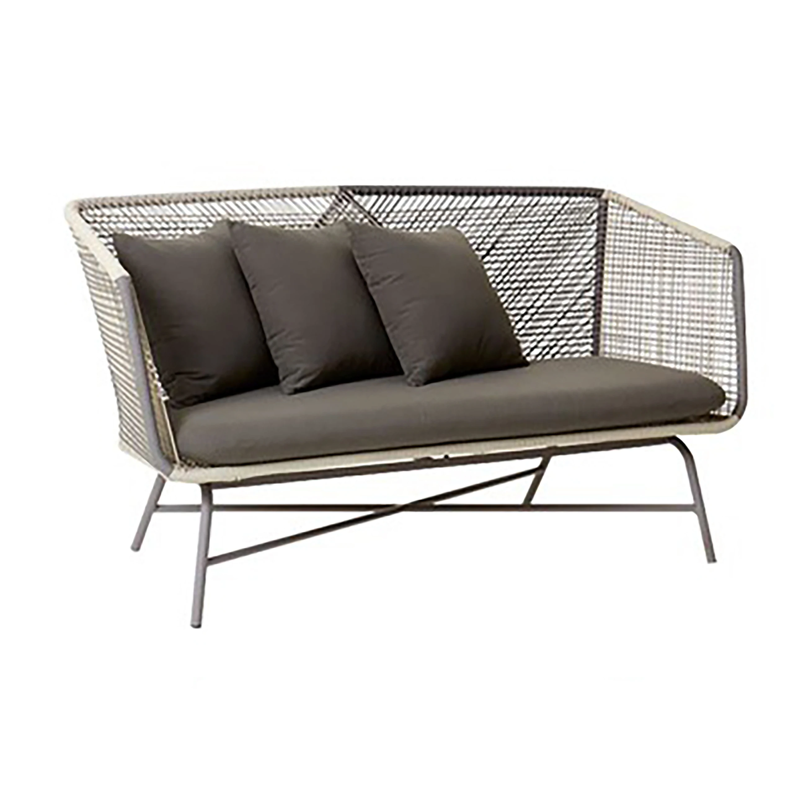 Outdoor Garden Sets Rattan Sofa Armchairs Lounge Chair Furniture Garden Sofa Set Outdoor Furniture