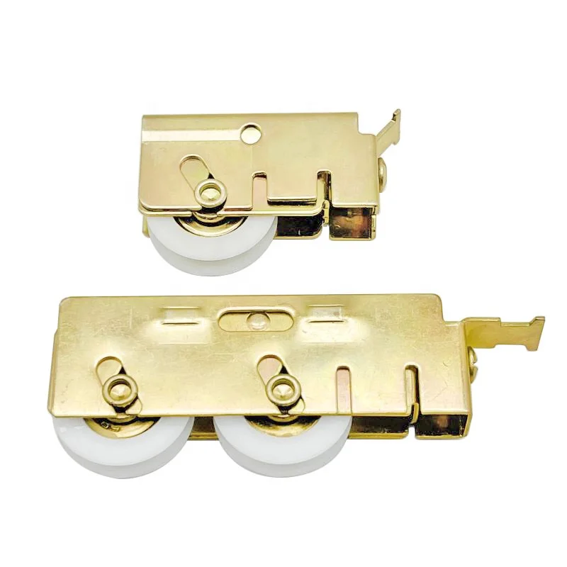 Africa Market Popular Door And Window Pulley Sliding Door Double Roller Wheels Aluminium Sliding Door  Double Rollers