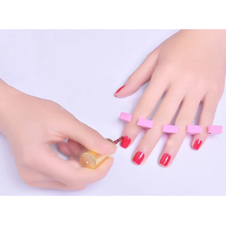 TSZS Professional Disposable Heart Shape Toe Separator Slippers Sponge Disposable EVA Gel Pedicure Toe Finger Separator