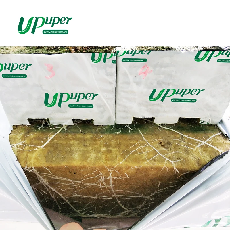 Культивационная лента UPuper 40x8x3 дюйма посадка каменная вата гидропонный рост среднее выращивание в