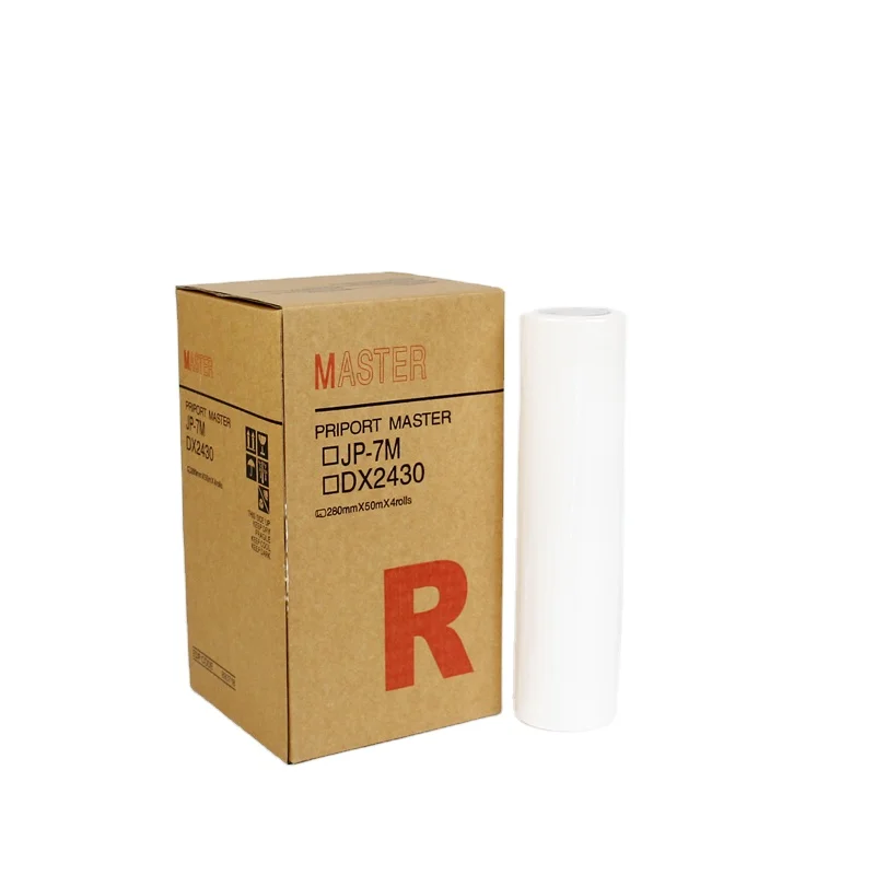 Мастер-ролл, совместимый с Ricoh & Gestetner JP7 JP-7M B4 DX2430 B4, мастер-цифровой аппарат, Дубликатор priport