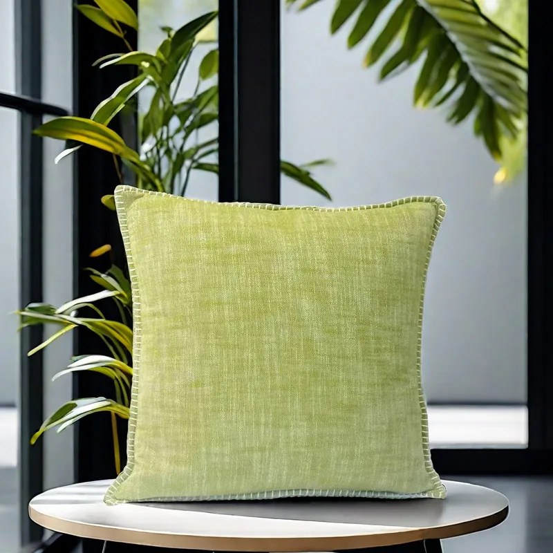 Direct Factory Price Sofa set Cushion Covers Square Linen Case Throw Pillow For Sale