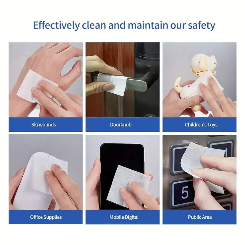 Best selling Skin Cleaning Sanitary Wipes high quality Disposable single sheet alcohol pad Prep Wipes Pads