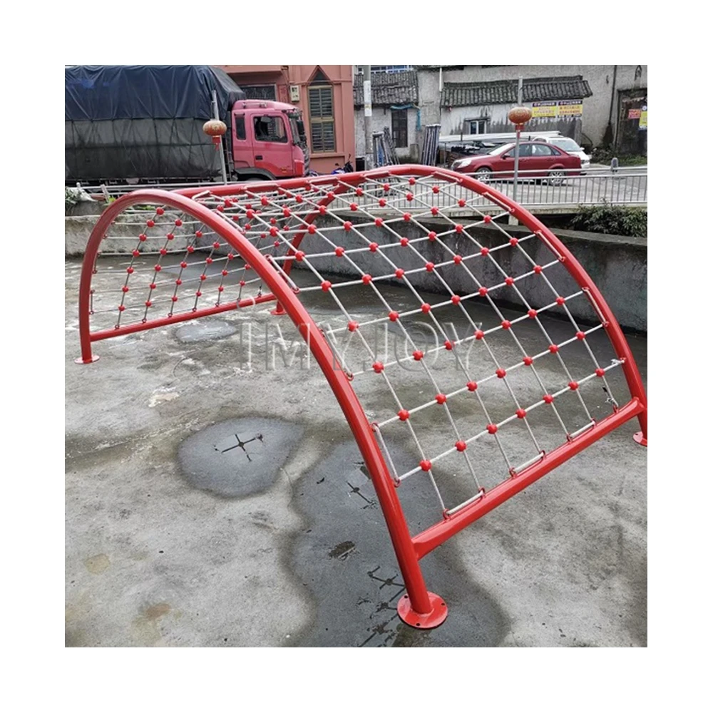 Outdoor commercial carnival knitted net climbing playground game amusement climbing net for kids