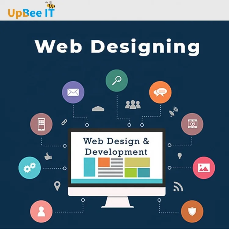 Website Design creator for online store products selling