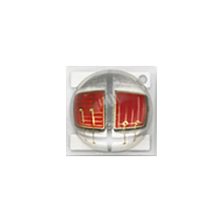 3535 SMD LED Двойной цвет 620-630 нм SANHUA высокой мощности светодиод световой Smd светодиодный чип прямые продажи с завода керамики 2-6 Вт
