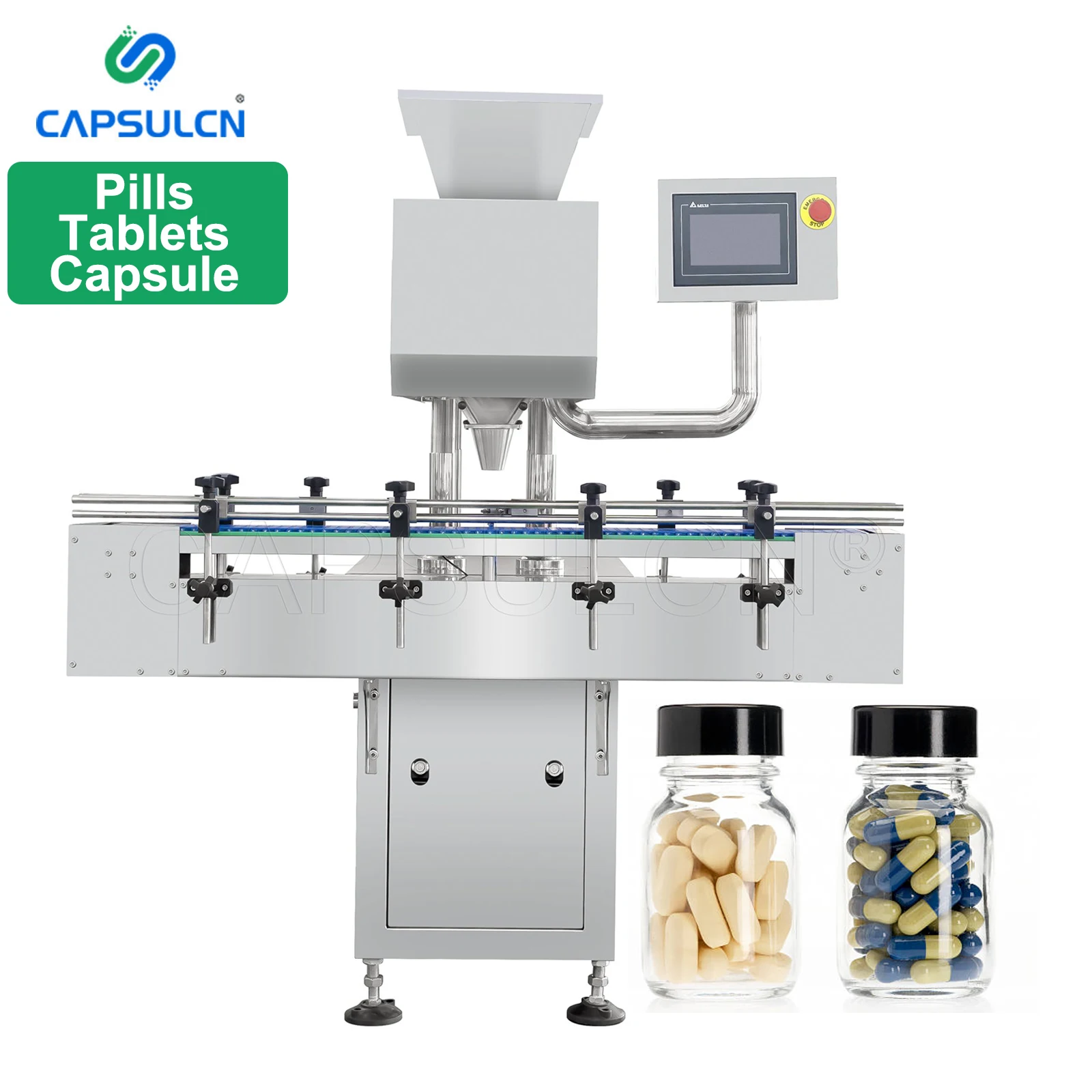In Stock Multi Channel Semi Auto Automatic Tablet Bottle Filling Capsule Counting Machine Tablets Capsules Counter