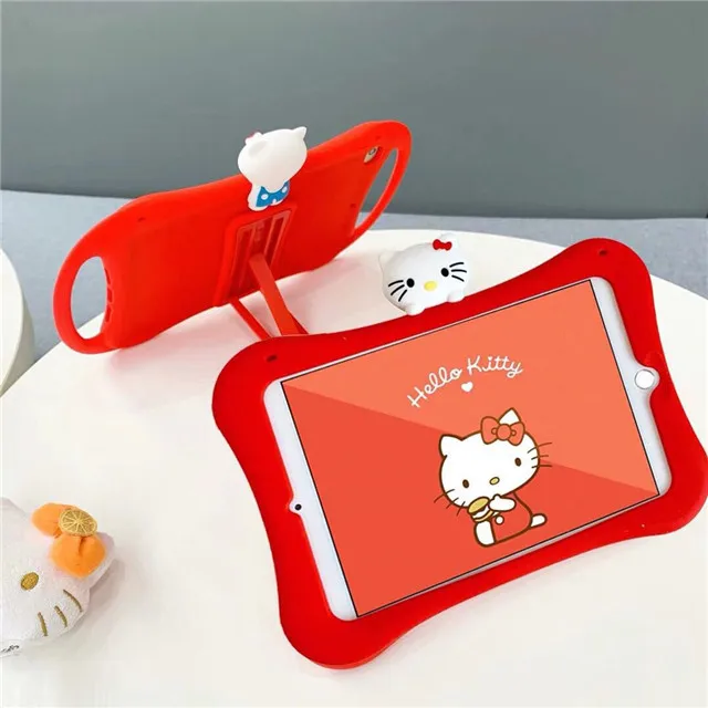  Fundas Para Планшет милый детский силиконовый чехол для планшета с ручкой Ipad Mini 1 2