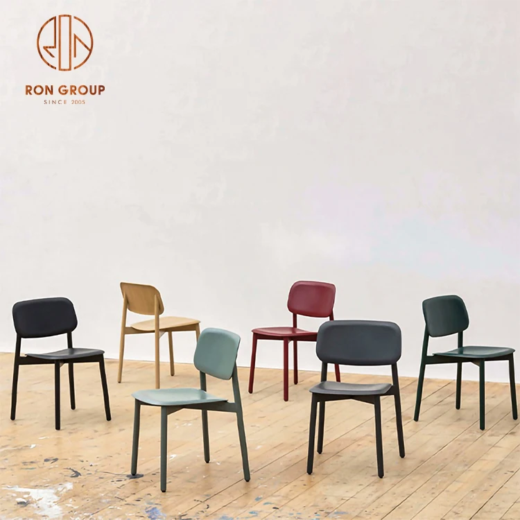 Commercial Wholesale Nordic Lobby Home Fast Food Restaurant Cafe Furniture Bentwood Dining Lounge Curved Back Solid Wood Chair