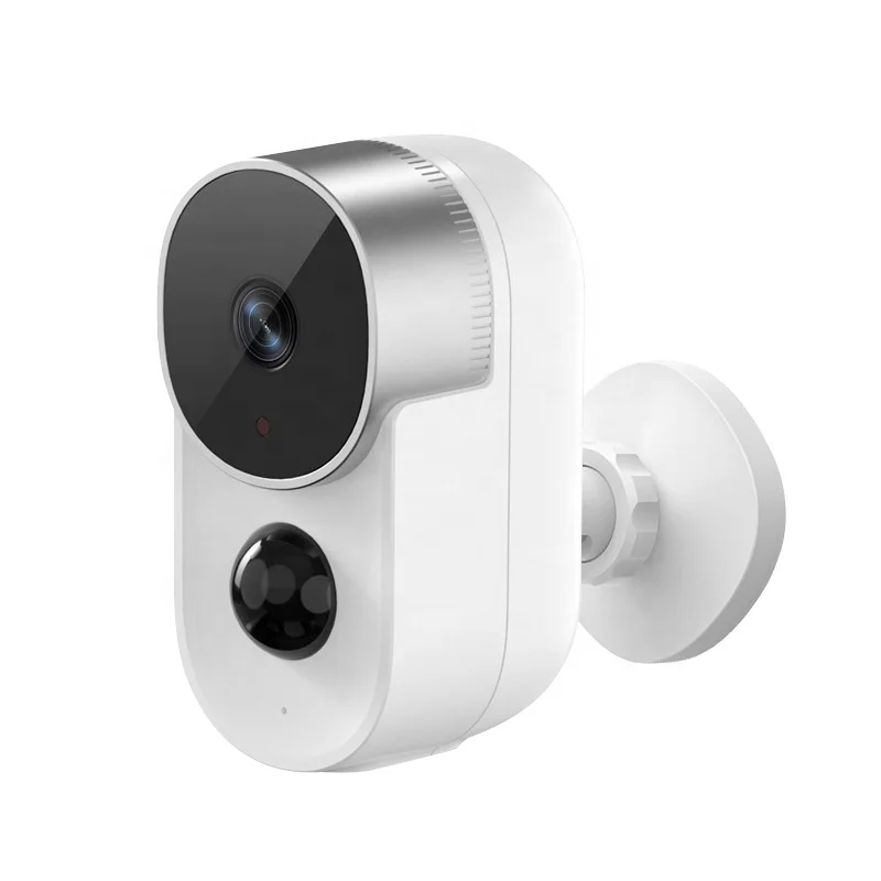 Tuya Smart Wifi 1080P Battery Powered CCTV Camera PIR Detection Two Way Audio Wide angle Wireless Smart IP Camera P2P