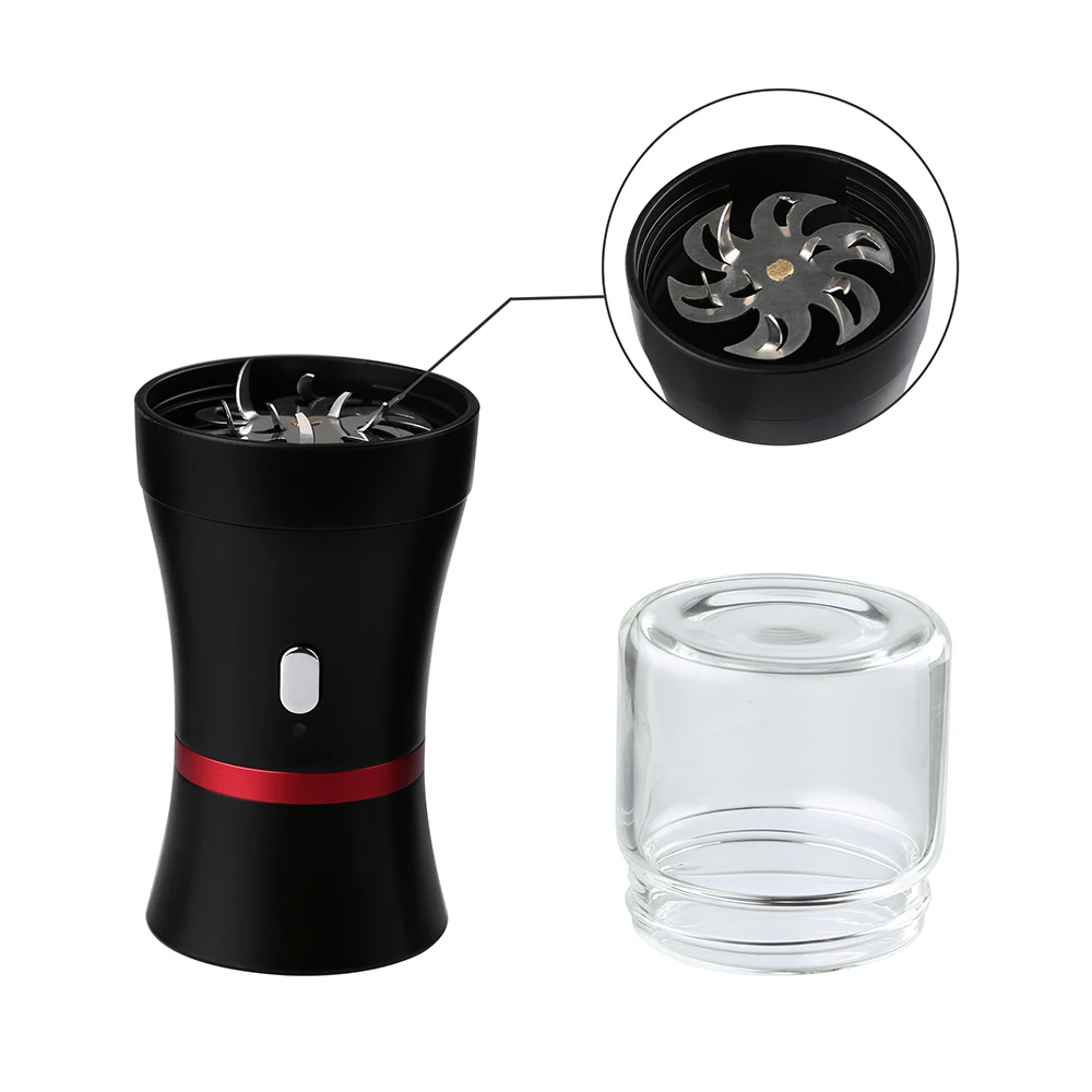 Electric Spice Crusher Small USB Recharge Grinders Smart Control Electric Weed Grinder