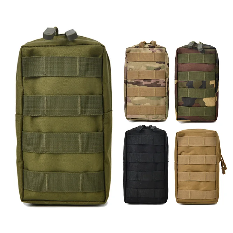 Multifunctional Men MOLLE sports tactical waist bag riding camouflage mobile phone bag Phone Case Hunting Bag Outdoor Equipment