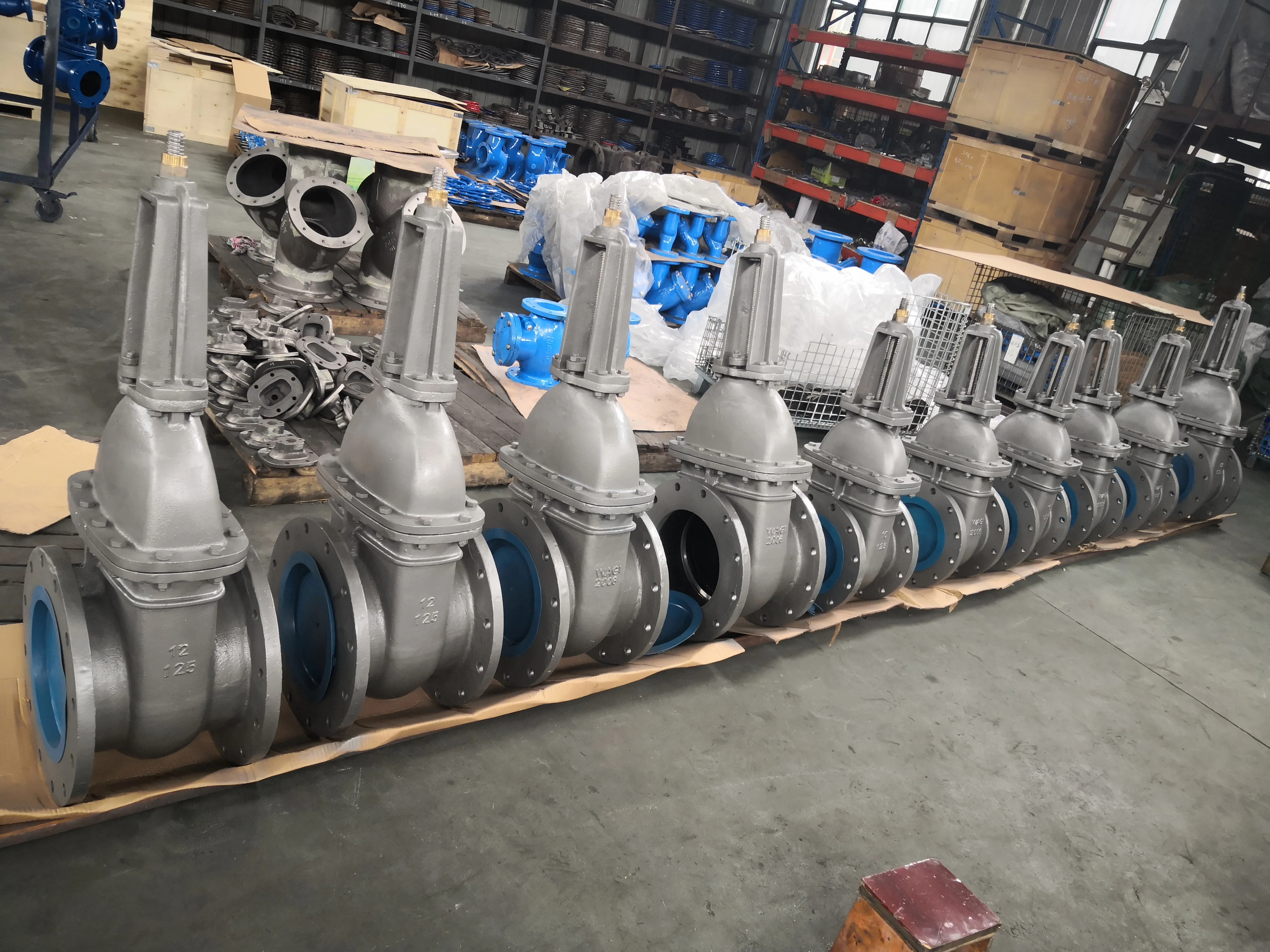 
DIN3352 Resilient Seat Gate Valve Non-Rising Stem PN10/16 