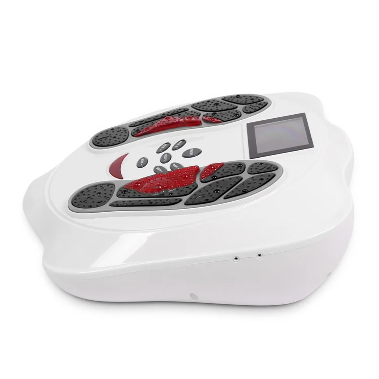 Electric therapy foot massage EMS theory  for healthcare training muscles with Infrared and pads