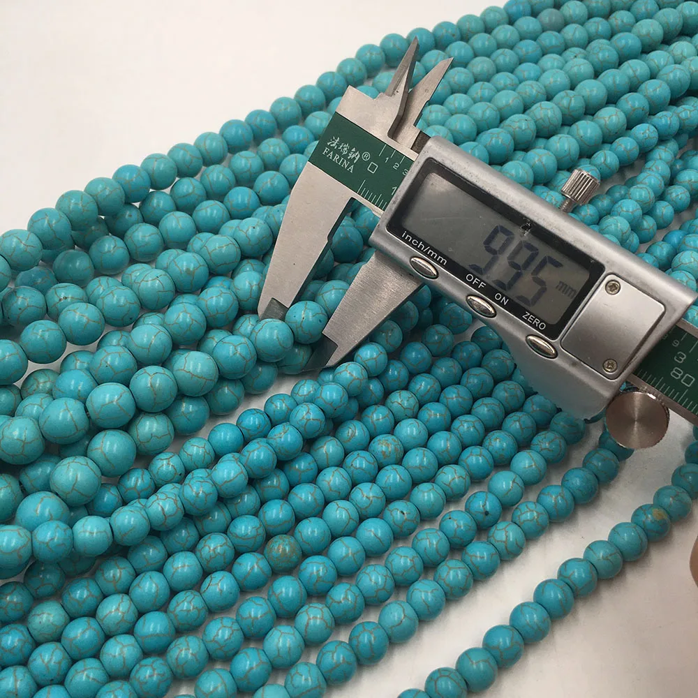 Turquoise Green 37 cm 10 mm Loose Gemstone Chips Natural Stone Jewelry in Strand Blue Beads Color to Choose From