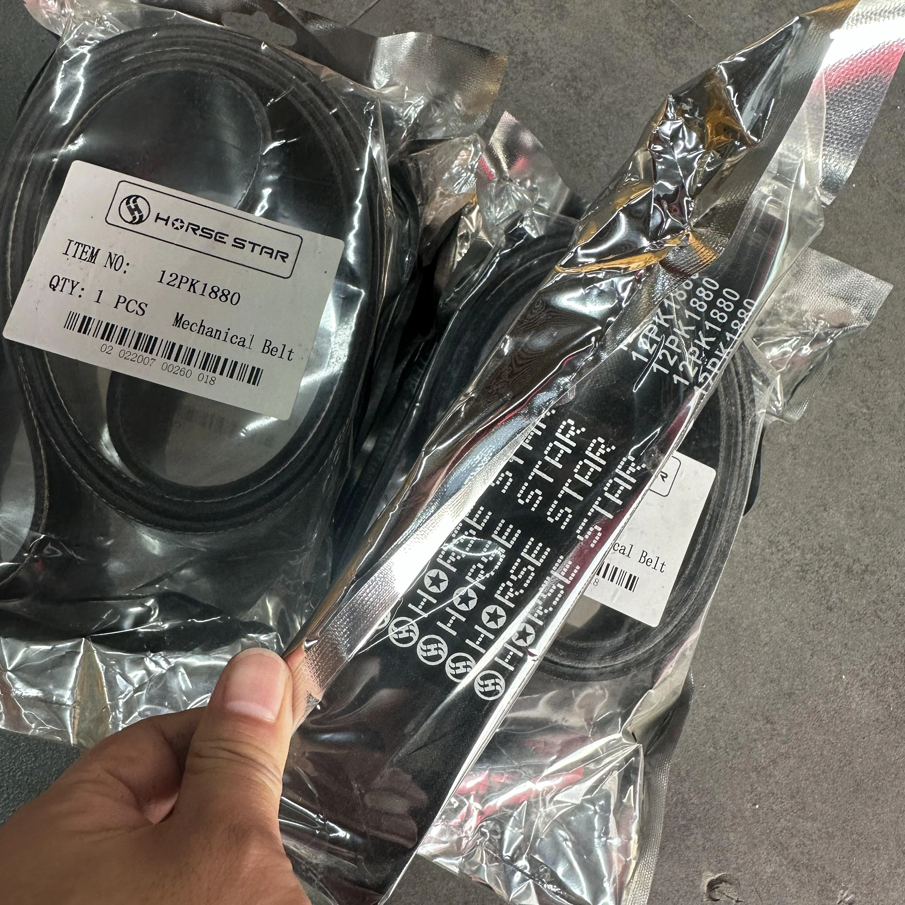 Hot Excavator Engine parts Air conditioner Fan belt Digger Belt for Hitachi ZX200 High Quality Cheap Price leather belt on sale