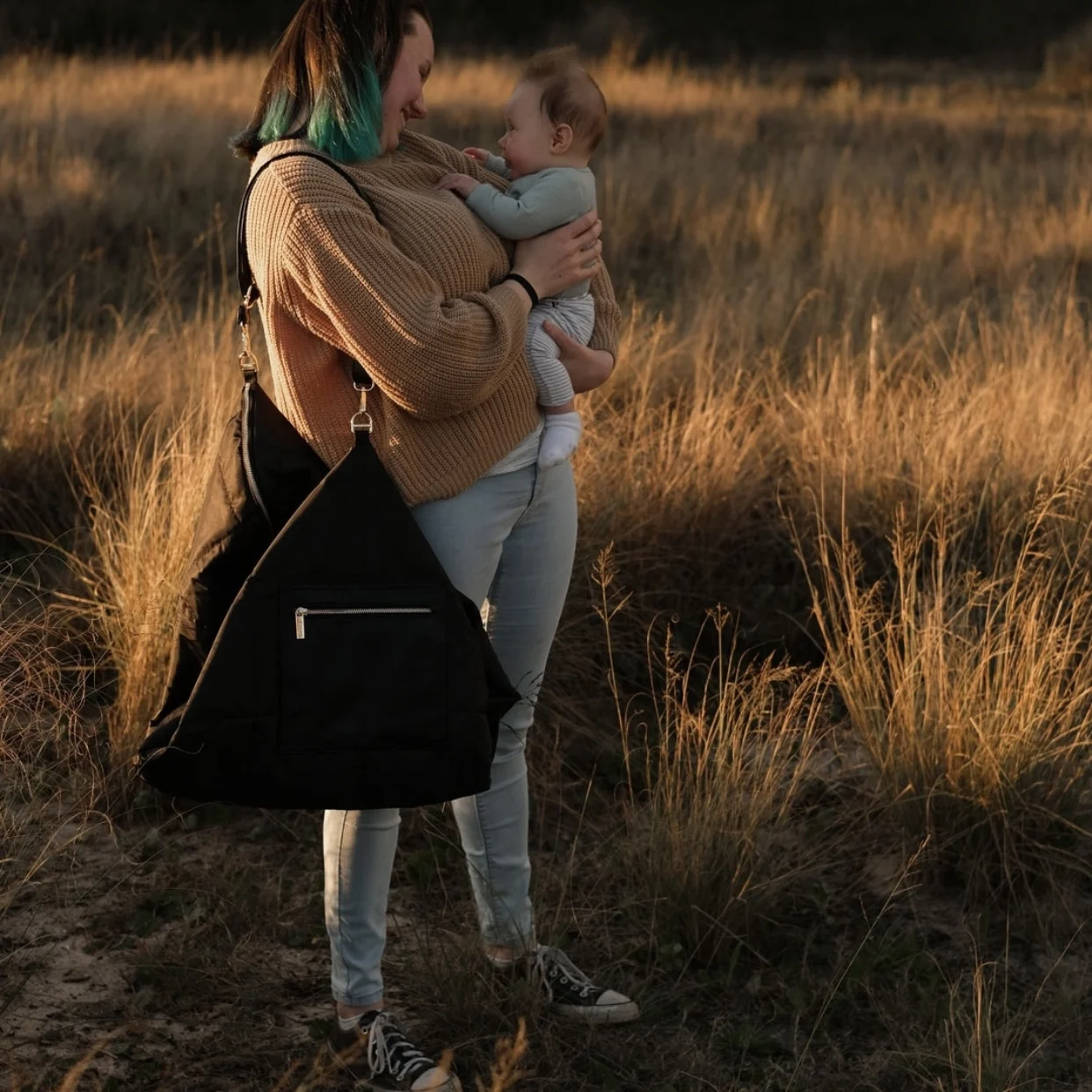 New Arrival Diamond Quilting Shape Thick Filling Soft Baby Gym Play Mat Bag Toy Storage Portable Shoulder Play Bag For Kids