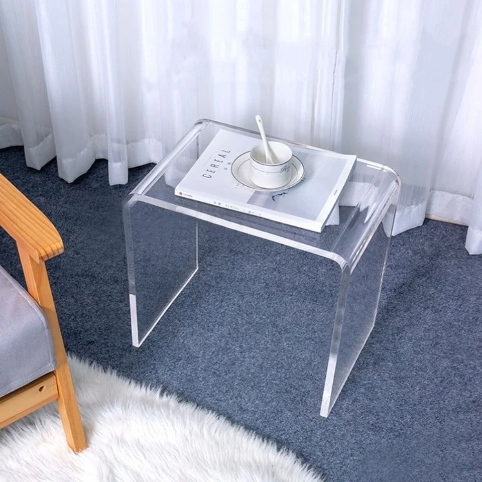 Transparent Acrylic U-shaped Shelf Desktop Display Shelf Shoe Bag Jewelry And Cosmetics Shelf Computer Added Overhead