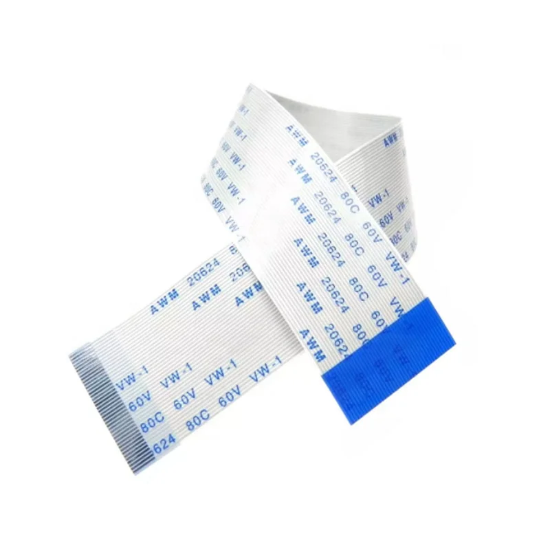 1.0mm Ffc Cable Assembly Flat Flexible Cable Awm 2064 80c 60V VW 1 Type A B FFC Cable