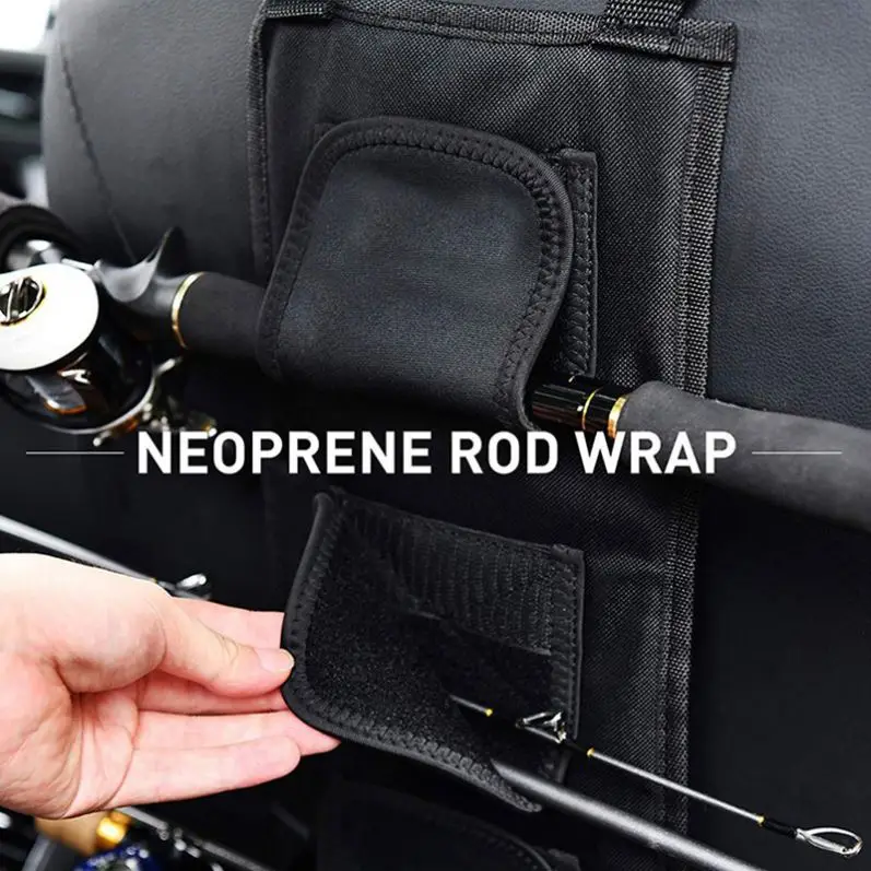 Drop Shipping Fishing Rod Holder In Car Saver Travel Fish Pole Belt Clamp Vehicle Seat Storage Racks