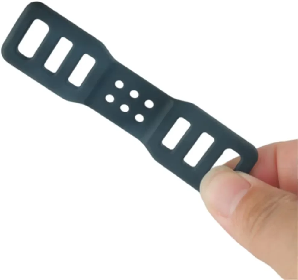 Bicycle Silicone Band Bike Mount Bike Light Strap for Flashlights Cell Phones Speaker Lights Holder Bicycle Handlebar