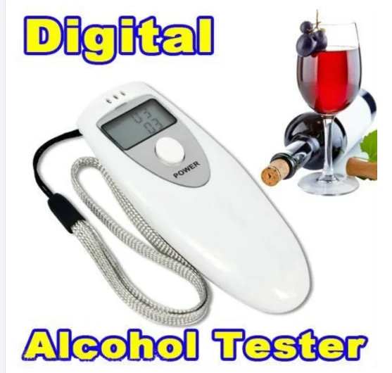 Portable Digital Breath Alcohol Tester Detector for Safety Driving