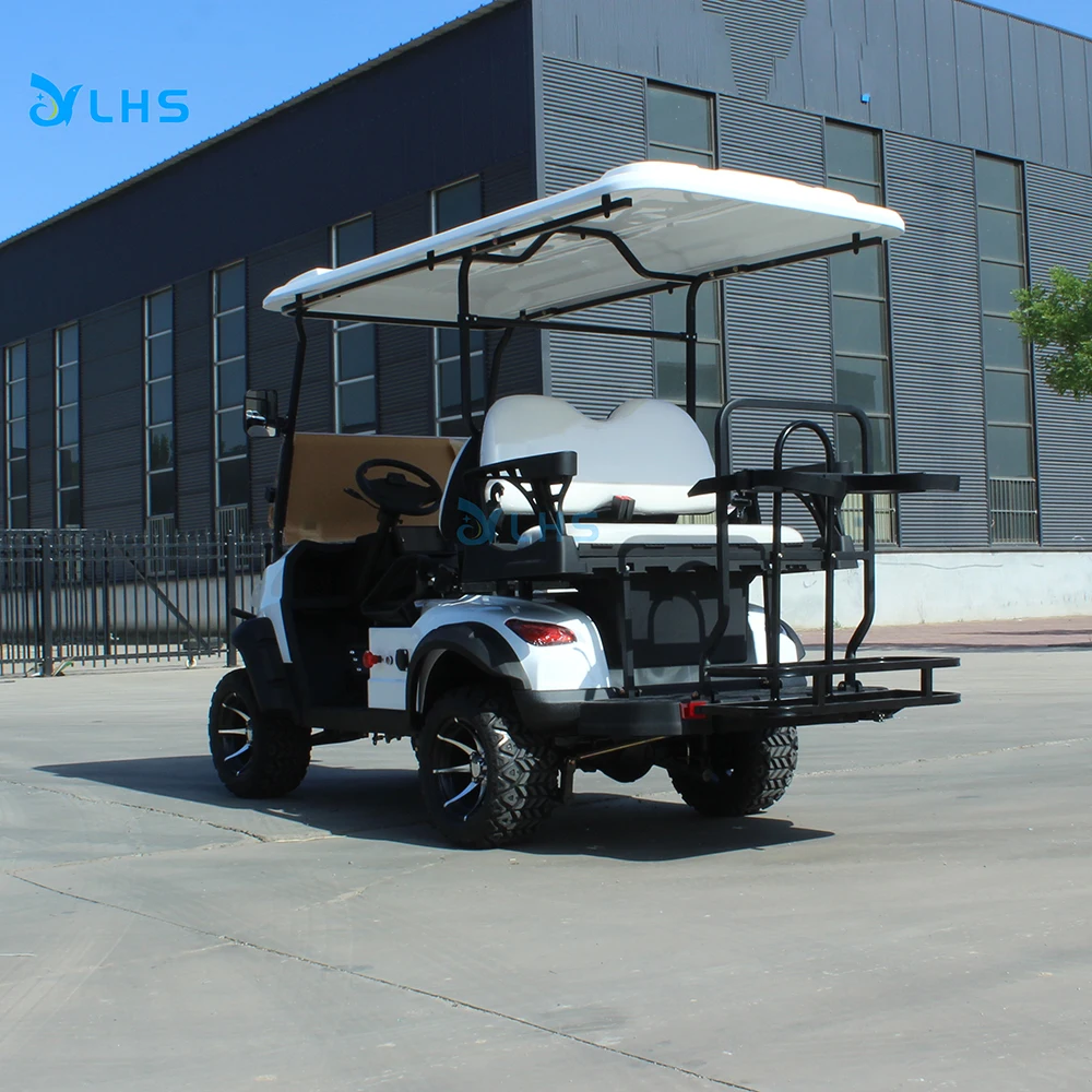 Quality assurance electric golf mini car scooter folding windshield golf club vehicle easy operation golf cart on sale