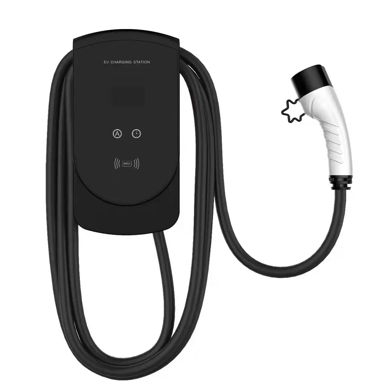 Fisher 32a 22kw Wifi Smart Home Ev Charger Car RCD APP Charging Station Point charger type 2