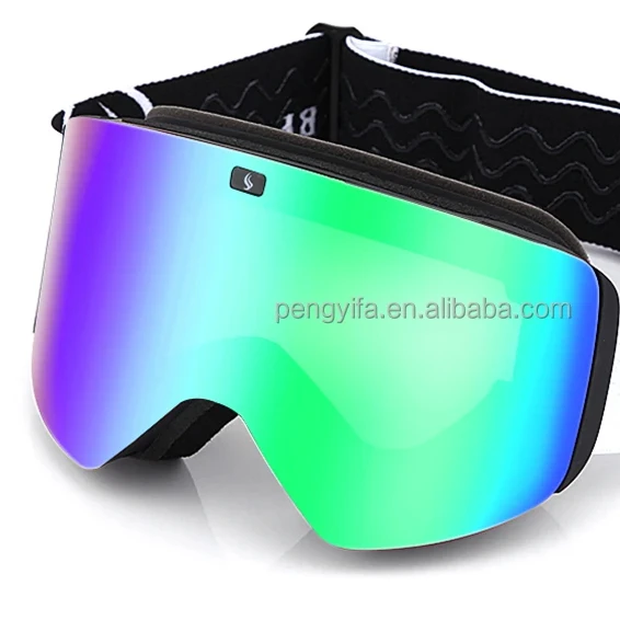 sports High quality customized snow glasses protection ski googles snowboard goggle elastic straps