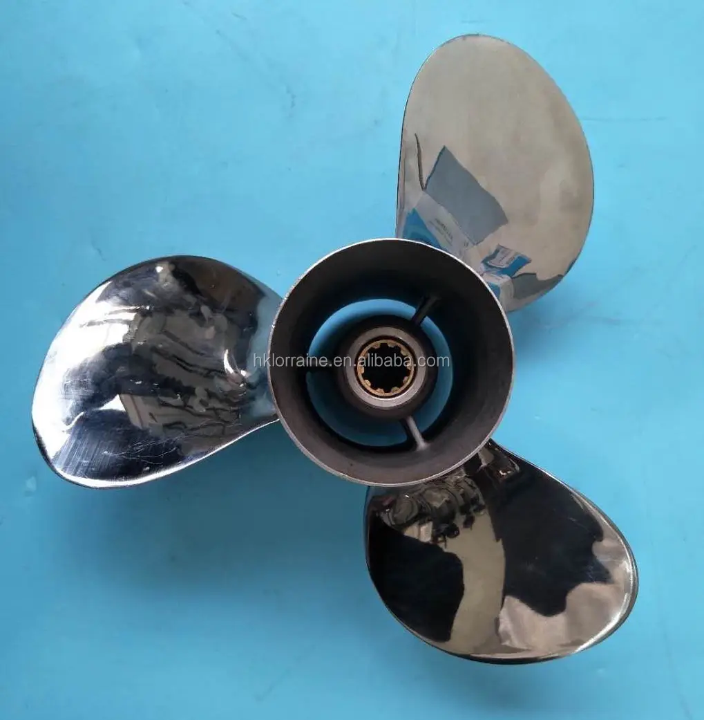 3HP-200HP 3Blades Blades Propellers PERFECTLY MATCHED  STAINLESS STEEL OUTBOARD PROPELLER inboard propeller and shaft