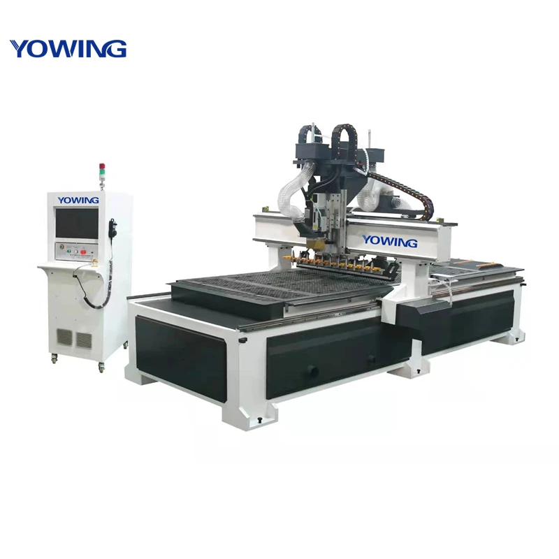 Yowing Woodworking Linear Type Tool Change CNC router