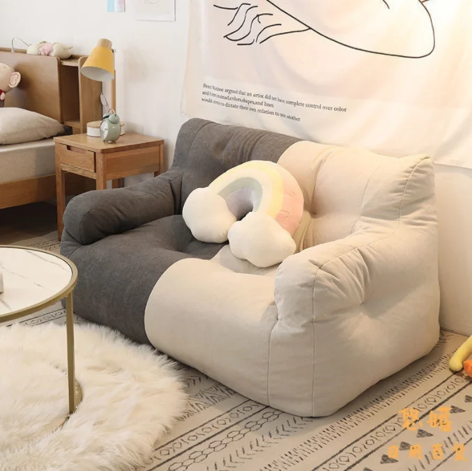 Wholesale Comfortable Indoor Relaxing Bean Bag Sofa Bed With Arm Chair Comfortable Chairs