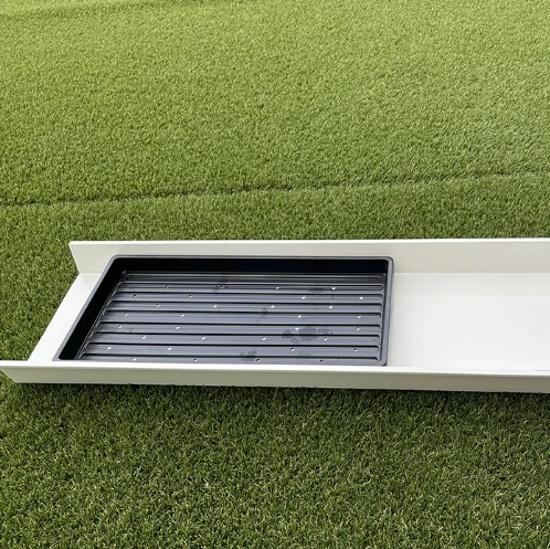 Automatic hydroponics microgreen grow system fodder grass seedling tray