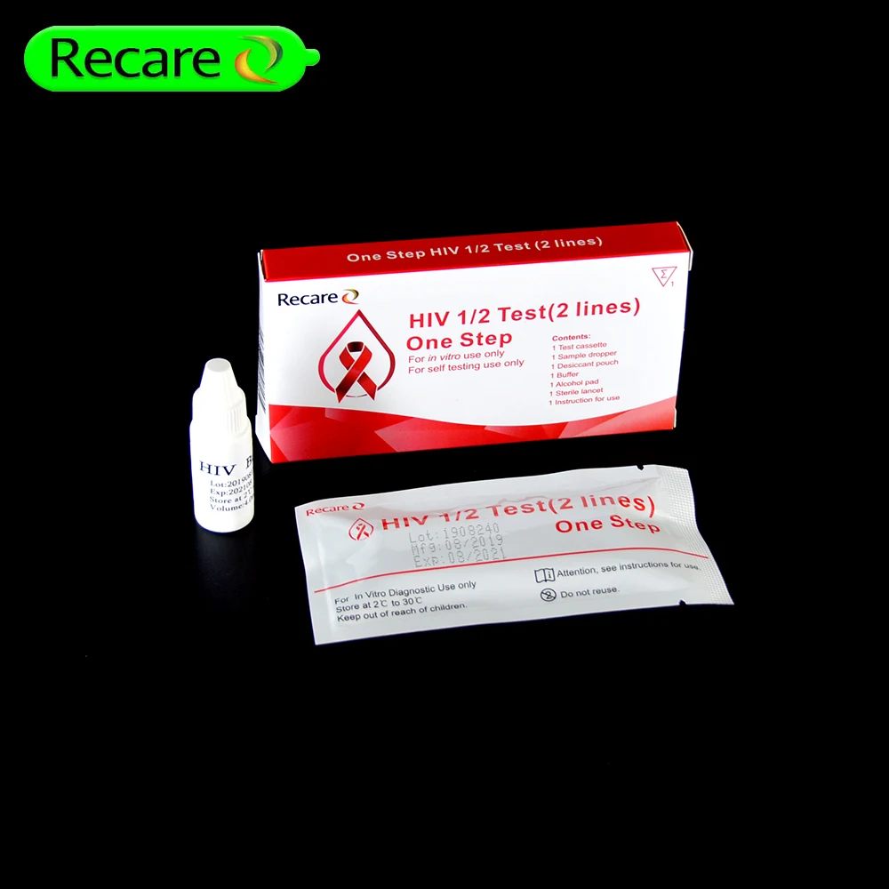 wholesale home one step rapid self-test diagnostic determine recare aids hiv blood test kit for sale