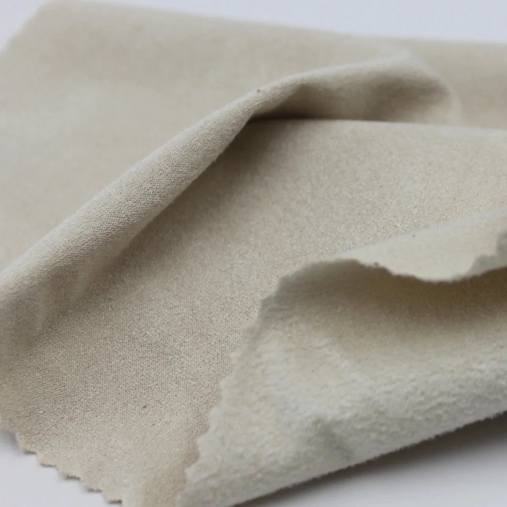 Five weft suede fabric composite factory produces direct sales woven single weft suede home textile shoe bag pillow fabric